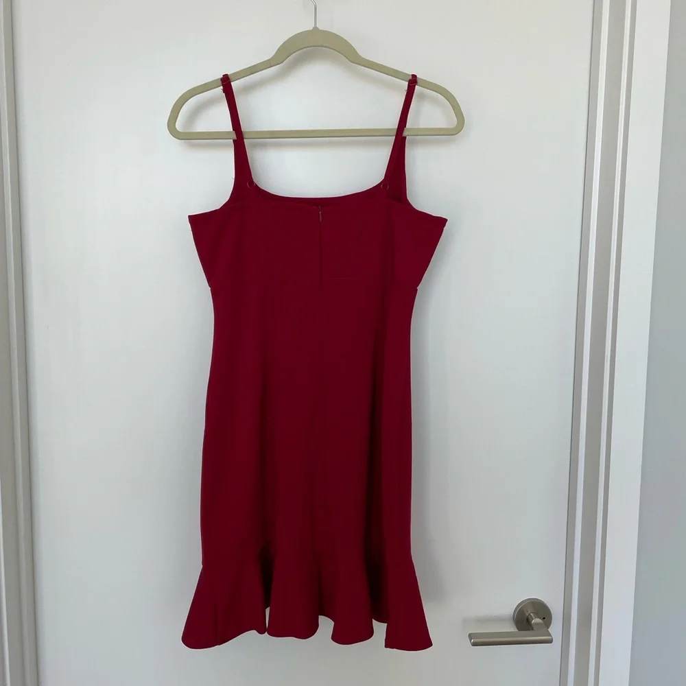 Red Mini Dress - Picture 5 of 5